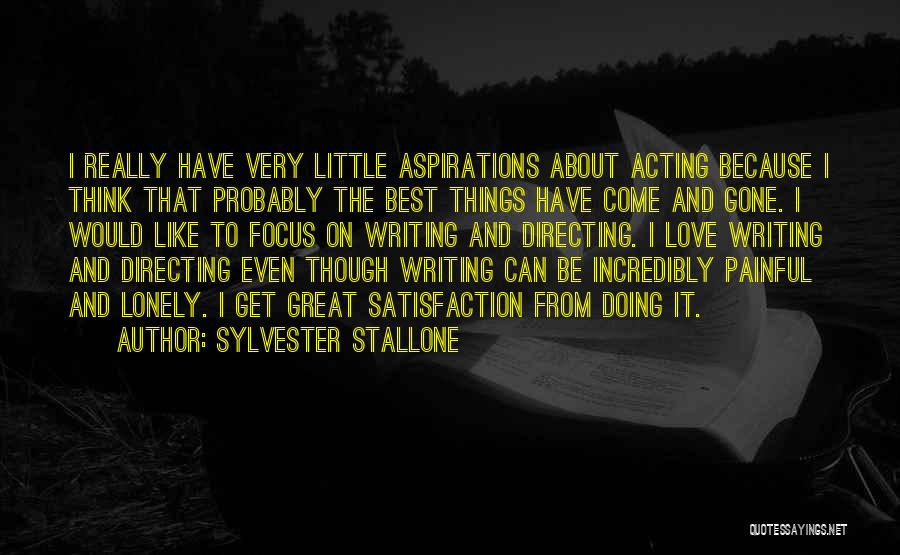 Best Stallone Quotes By Sylvester Stallone