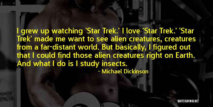 Best Star Trek Love Quotes By Michael Dickinson