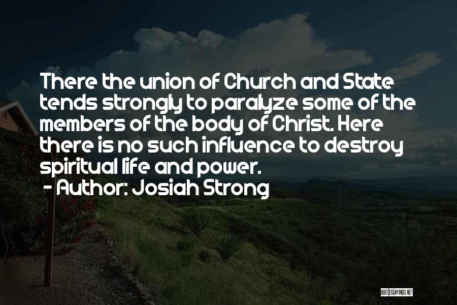 Best State Of The Union Quotes By Josiah Strong