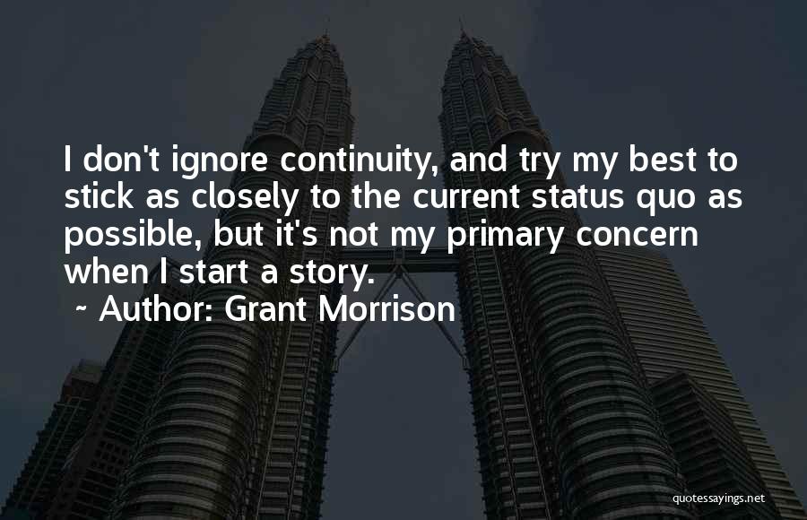 Best Status And Quotes By Grant Morrison