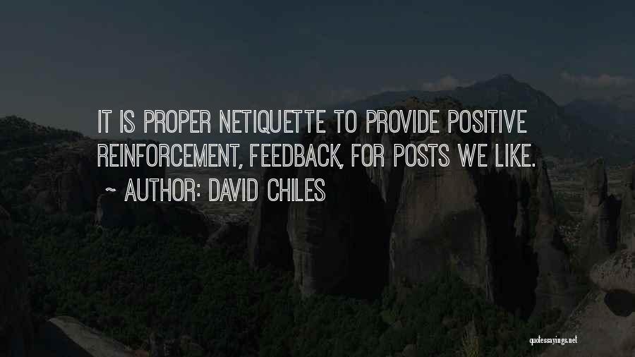 Best Status Update Quotes By David Chiles