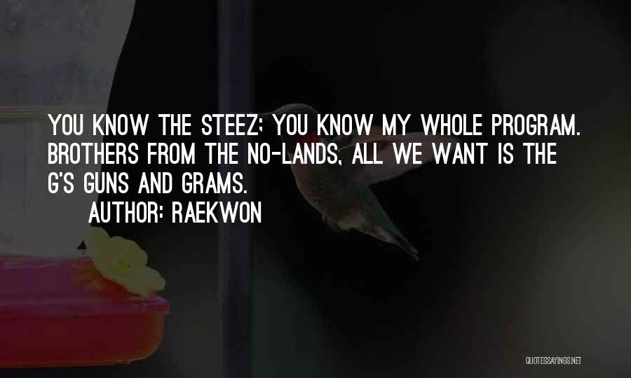 Best Steez Quotes By Raekwon