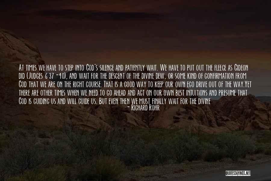 Best Step Forward Quotes By Richard Rohr