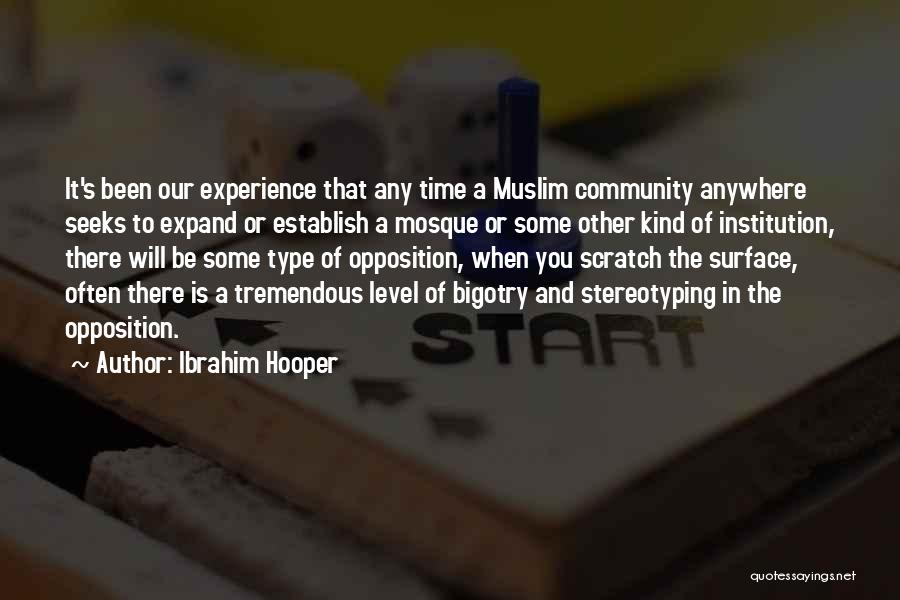 Best Stereotyping Quotes By Ibrahim Hooper