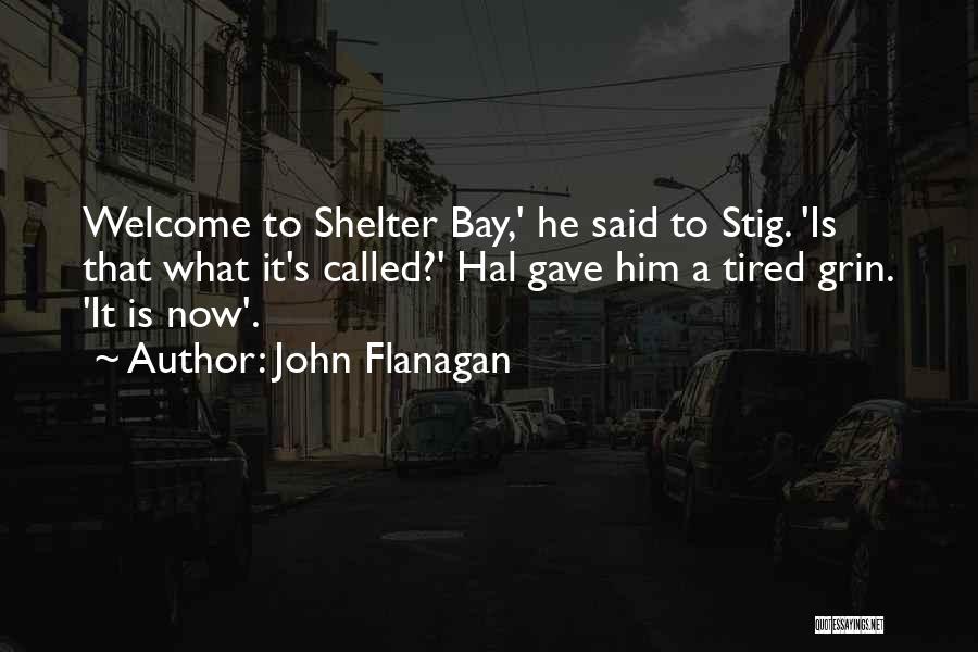 Best Stig Quotes By John Flanagan