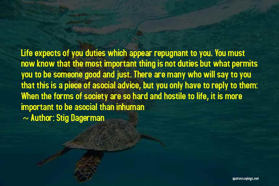 Best Stig Quotes By Stig Dagerman