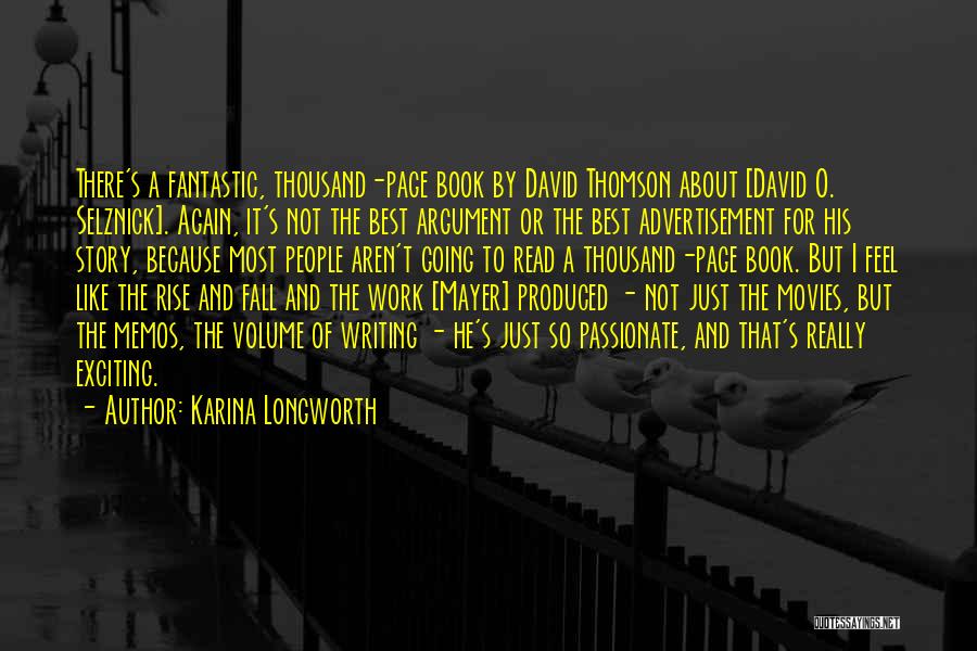 Best Story Book Quotes By Karina Longworth