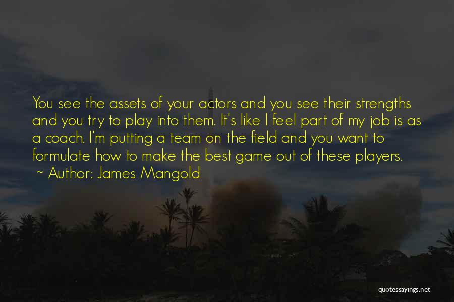 Best Strengths Quotes By James Mangold