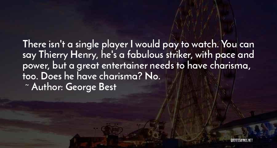 Best Striker Quotes By George Best