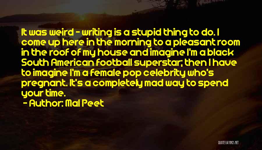 Best Stupid Celebrity Quotes By Mal Peet