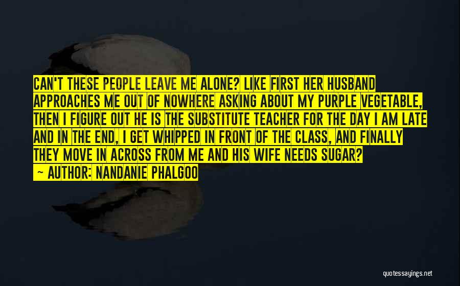 Best Substitute Teacher Quotes By Nandanie Phalgoo