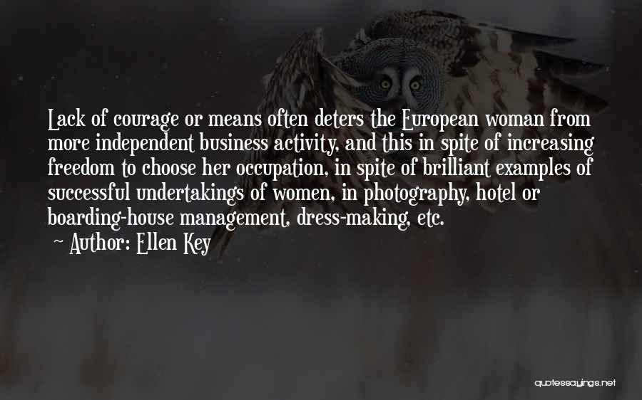 Best Successful Business Quotes By Ellen Key