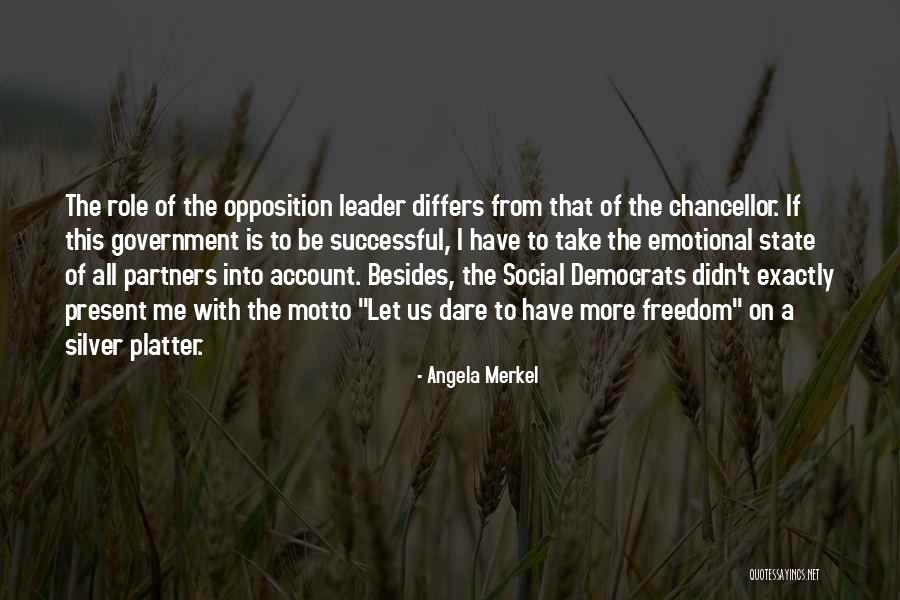 Best Successful Leader Quotes By Angela Merkel Best Successful Leader Quotes By Angela Merkel