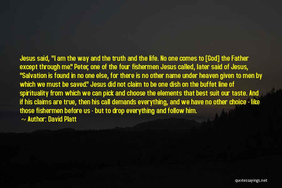 Best Suit Quotes By David Platt