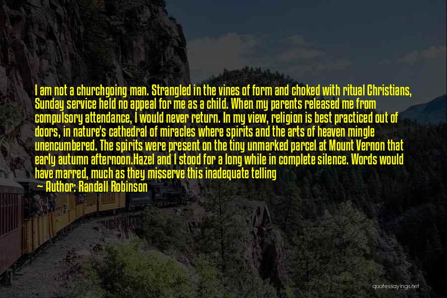 Best Sunday Morning Quotes By Randall Robinson