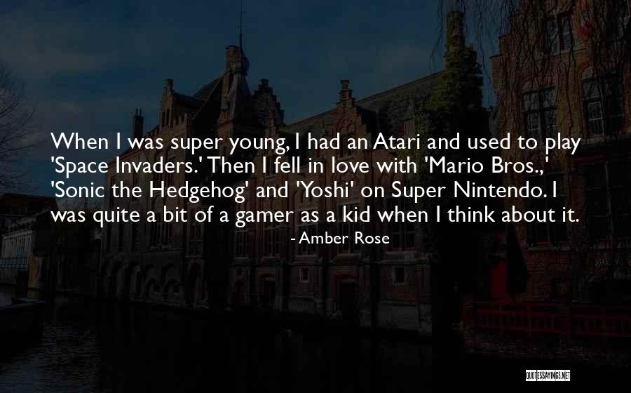 Best Super Mario Quotes By Amber Rose