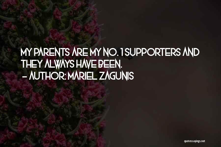 Best Supporter Quotes By Mariel Zagunis