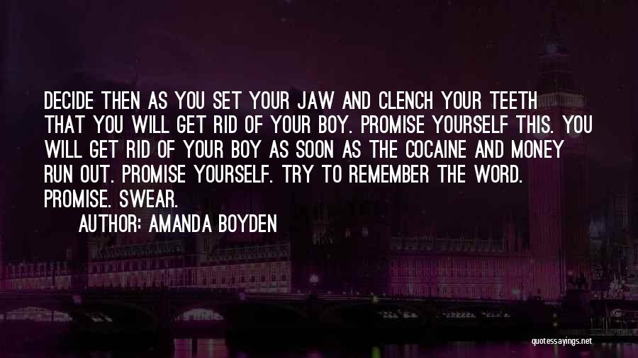 Best Swear Word Quotes By Amanda Boyden