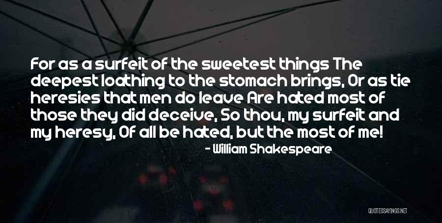 Best Sweetest Thing Quotes By William Shakespeare