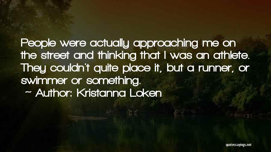 Best Swimmer Quotes By Kristanna Loken