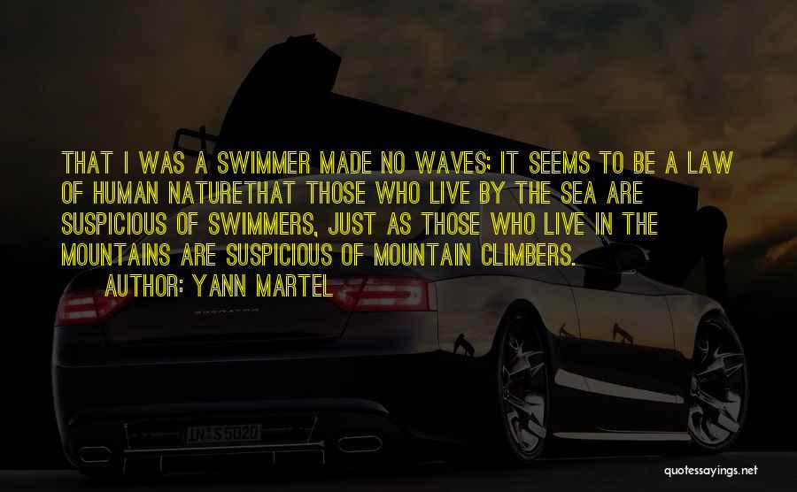 Best Swimmers Quotes By Yann Martel