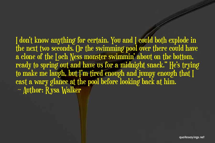 Best Swimming Pool Quotes By Rysa Walker