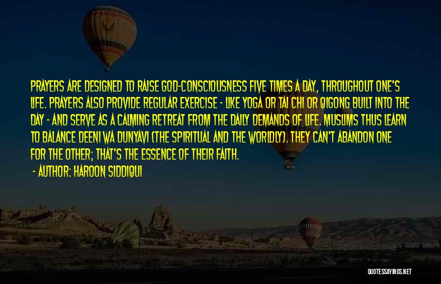 Best Tai Chi Quotes By Haroon Siddiqui