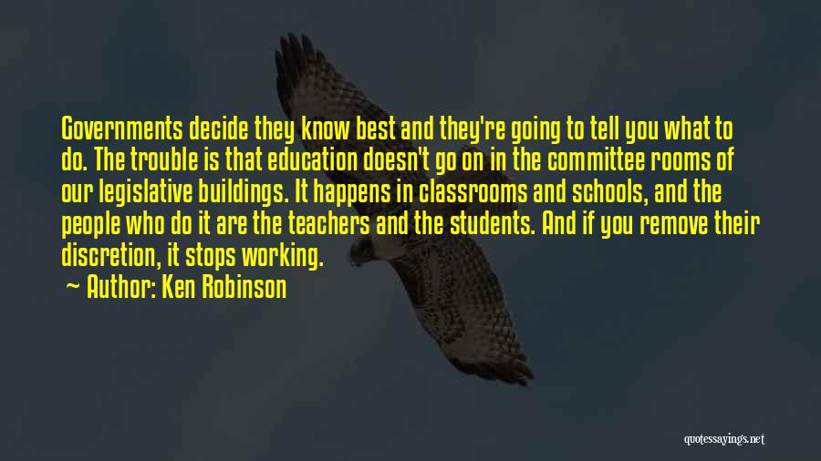 Best Teachers Quotes By Ken Robinson