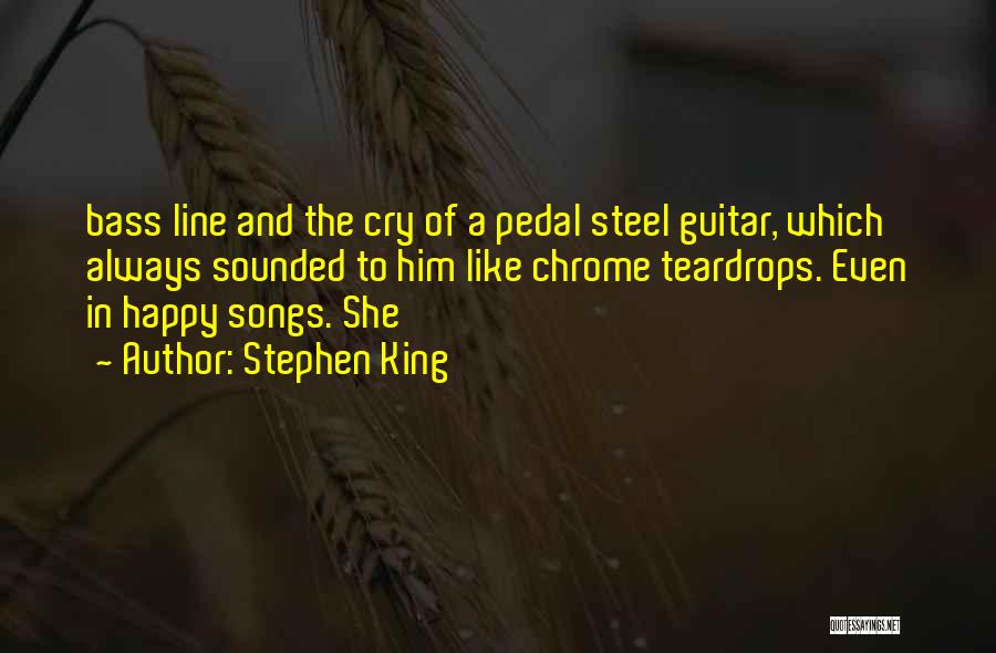 Best Teardrops Quotes By Stephen King