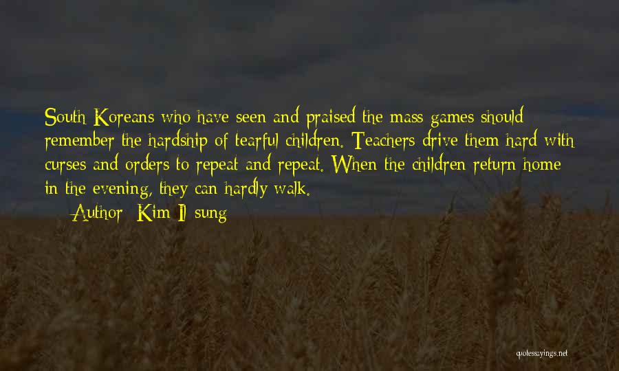 Best Tearful Quotes By Kim Il-sung