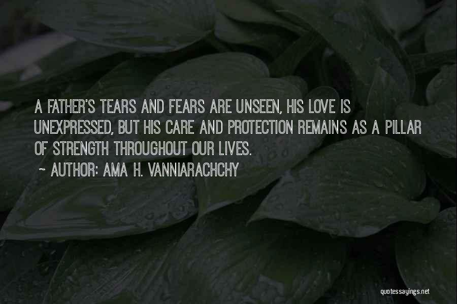 Best Tears For Fears Quotes By Ama H. Vanniarachchy