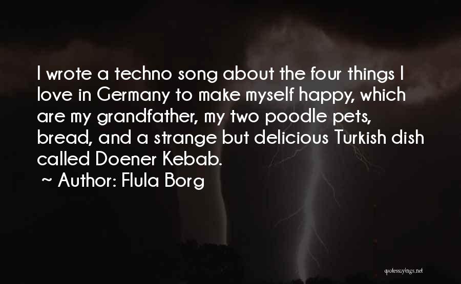 Best Techno Song Quotes By Flula Borg