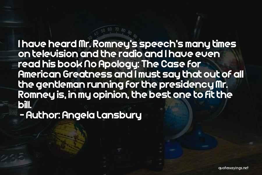 Best Television Quotes By Angela Lansbury