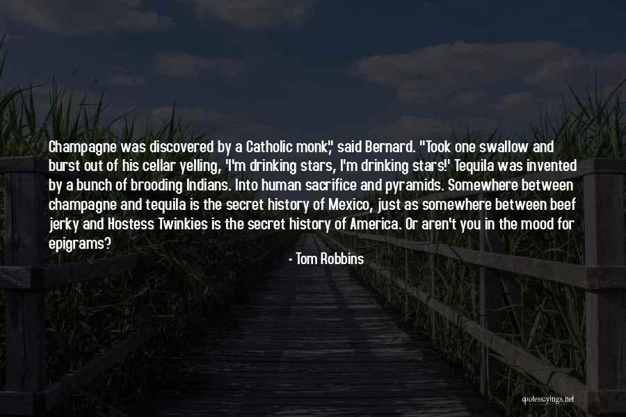 Best Tequila Quotes By Tom Robbins