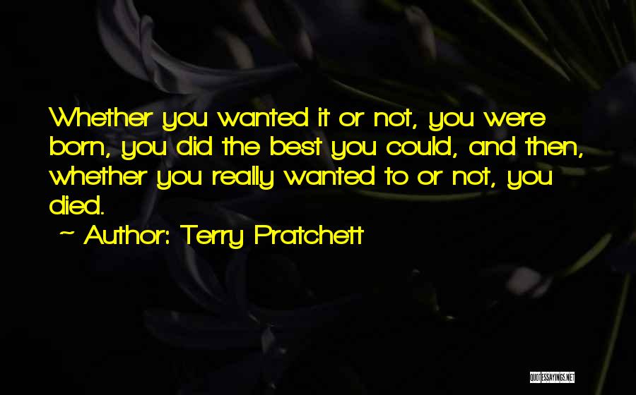 Best Terry Pratchett Quotes By Terry Pratchett