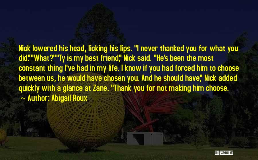 Best Thank You Quotes By Abigail Roux