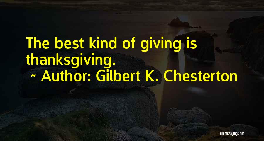 Best Thank You Quotes By Gilbert K. Chesterton