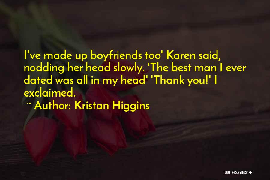 Best Thank You Quotes By Kristan Higgins