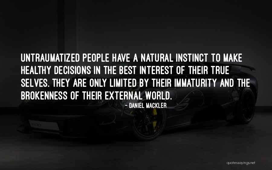 Best Therapy Quotes By Daniel Mackler
