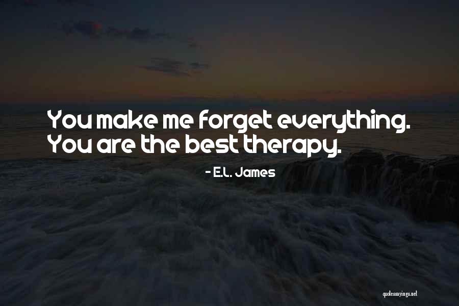Best Therapy Quotes By E.L. James