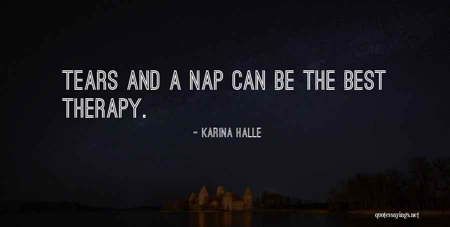 Best Therapy Quotes By Karina Halle