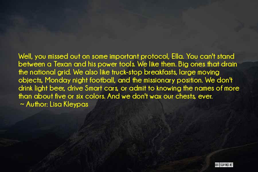 Best Thing About Monday Quotes By Lisa Kleypas