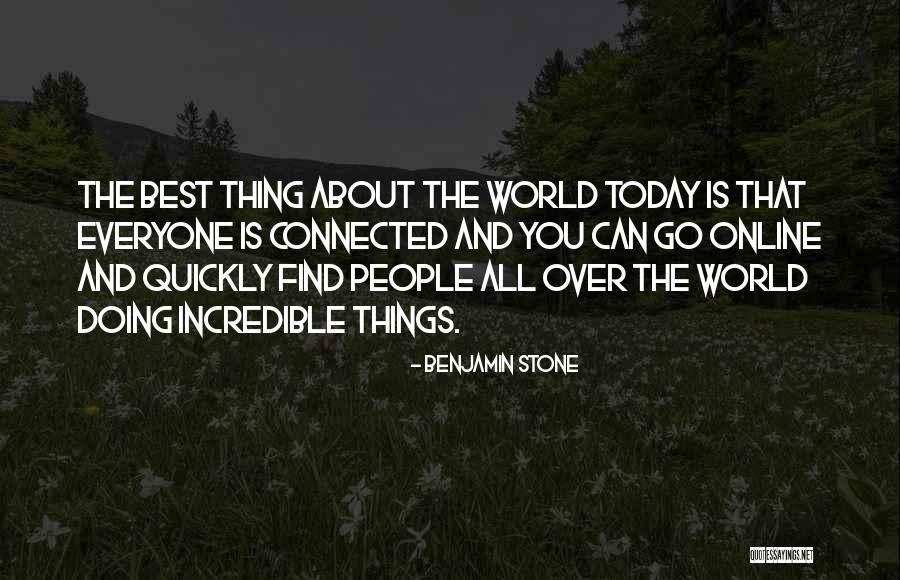 Best Thing About You Quotes By Benjamin Stone Best Thing About You Quotes By Benjamin Stone
