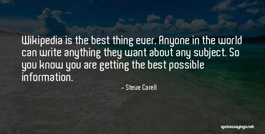 Best Thing About You Quotes By Steve Carell Best Thing About You Quotes By Steve Carell