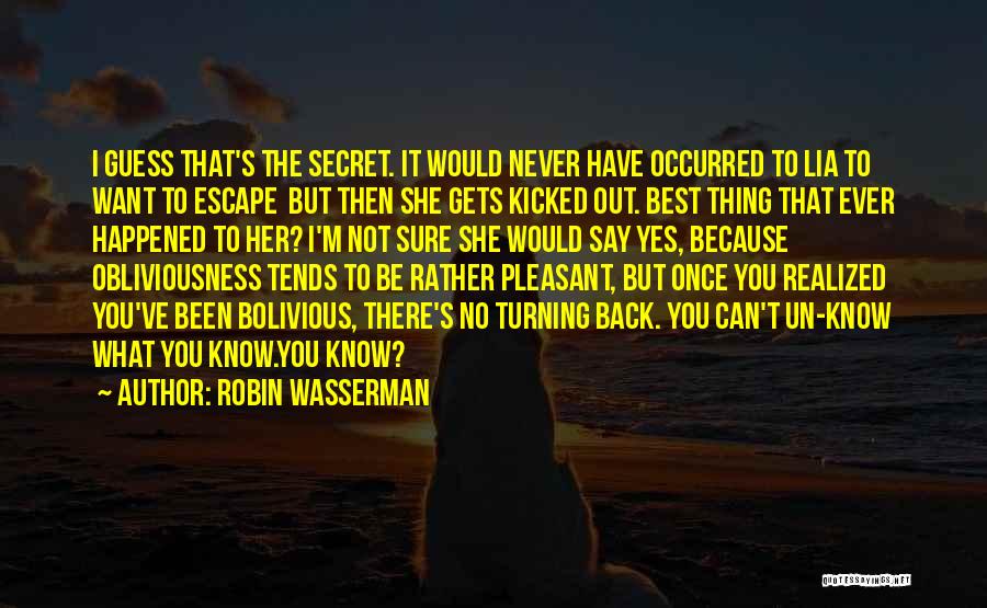 Best Thing Ever Quotes By Robin Wasserman