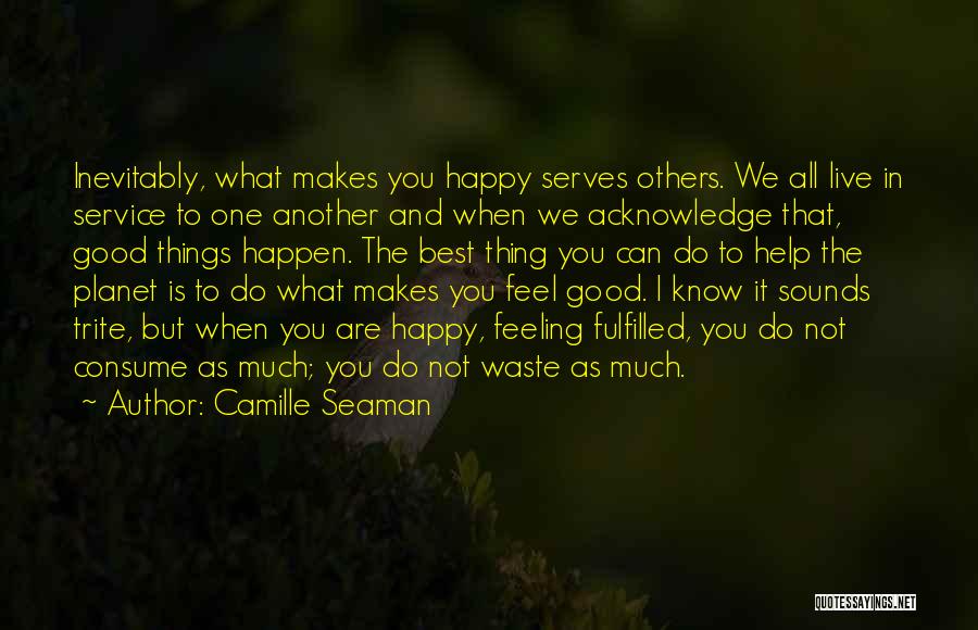 Best Things Happen Quotes By Camille Seaman