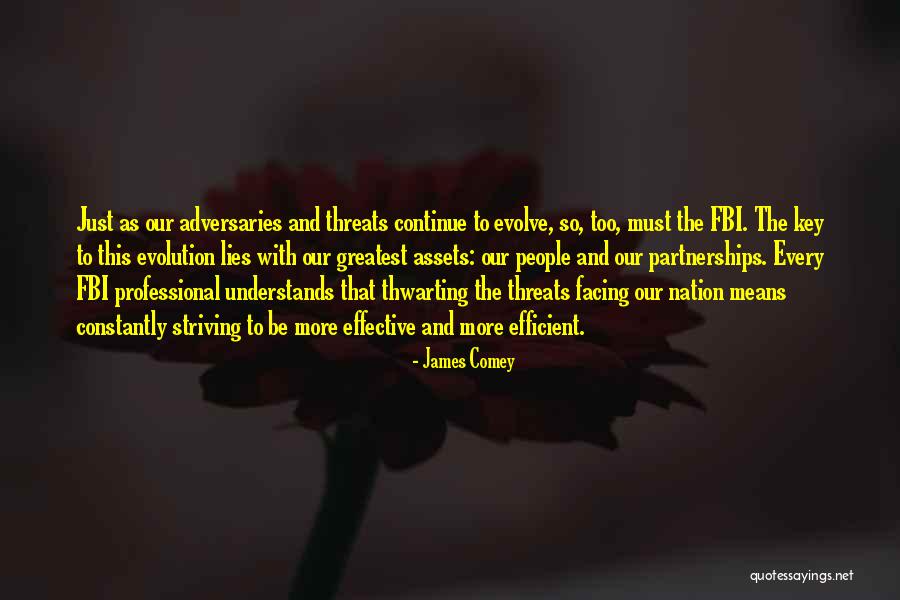 Best Threats Quotes By James Comey Best Threats Quotes By James Comey