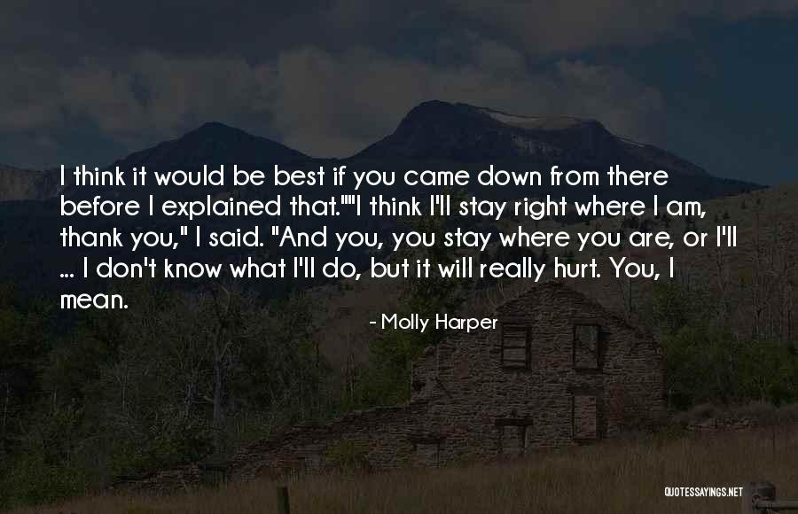 Best Threats Quotes By Molly Harper Best Threats Quotes By Molly Harper