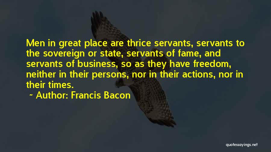 Best Thrice Quotes By Francis Bacon