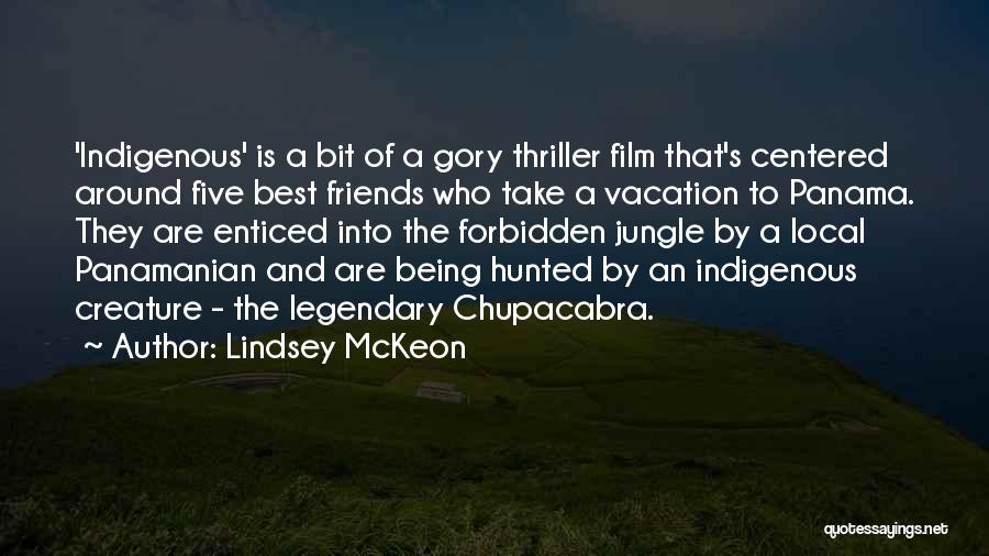 Best Thriller Quotes By Lindsey McKeon
